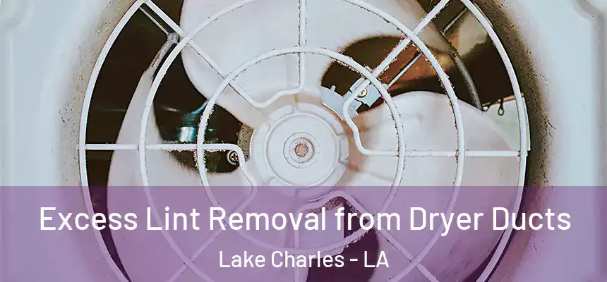  Excess Lint Removal from Dryer Ducts Lake Charles - LA